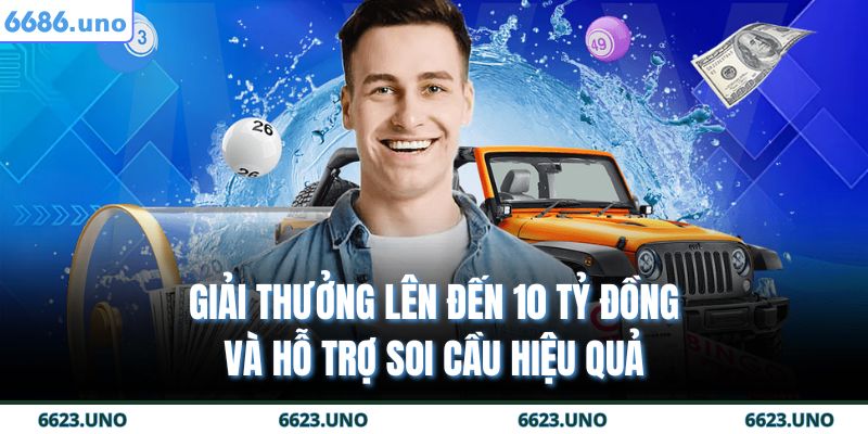 Bí Quyết Chơi Xổ số Hồ Chí Minh VIP 6686 Dễ Trúng Nhất 3 Giải thưởng lên đến 10 tỷ đồng và hỗ trợ soi cầu hiệu quả